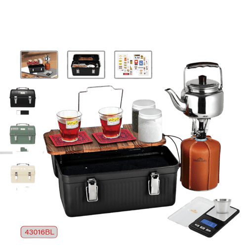 ☕ صندوق طقم عزبة الشاي (Tea Estate Set Box