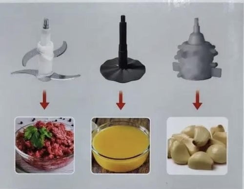 خلاط ومحضرة طعام DLC الكهربائي 5 في 1: المساعد الق...