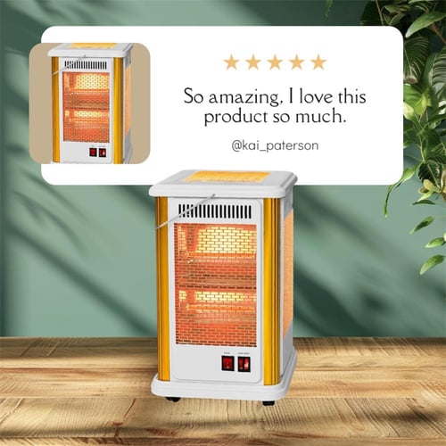 دفاية كهربائية عملية بتصميم أنيق