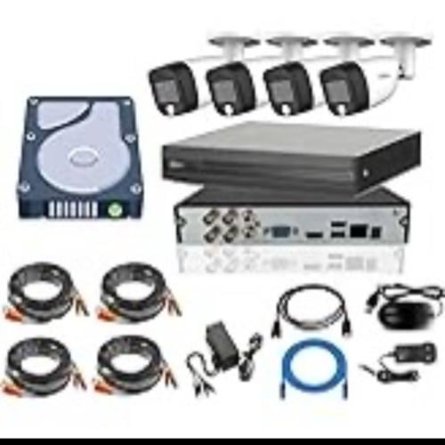 نظام كاميرات 5 ميجا شامل 4 كاميرات مع وحدة تخزين 1...