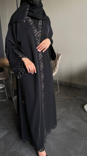 عباية بشريط مفتوحة 012000