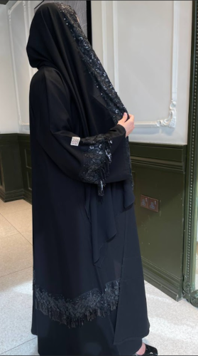 عباية تطريز من الأسفل 01234567