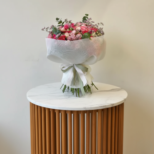 بوكيه بيبي روز وردي