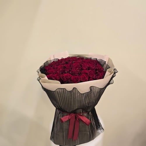 باقة هاله العشق الاحمر1 50 حبة