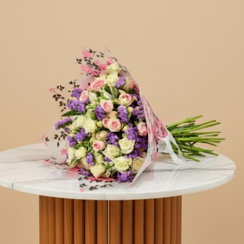 بوكيه بيبي روز تصميم حديث