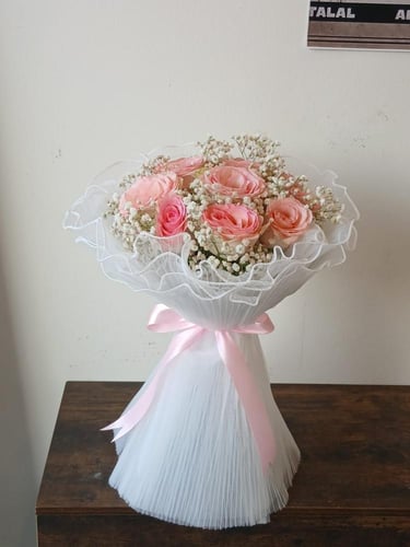 باقه جوري لؤلؤي وردي