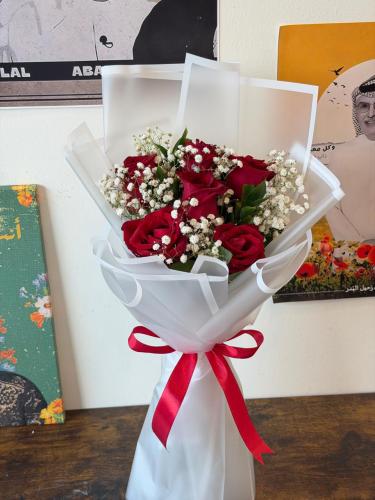 باقه بيور لوف- ورد احمر