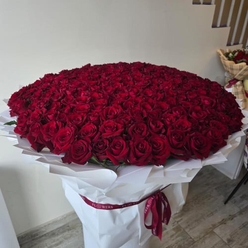 بوكيه ورد جوري 250 وردة