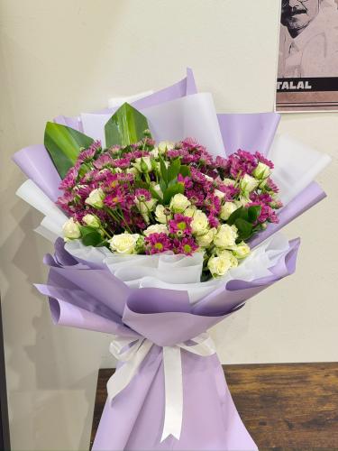 باقه لمسه ذهبيه. "تنسيق الكازا الوردي والكريز الاب...