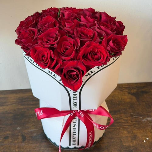 باقه نبض القلب 1 "ورد احمر"