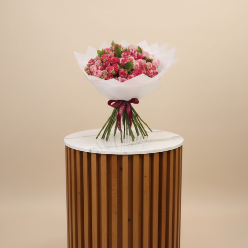 بوكية ورد بيبي روز 30غصن