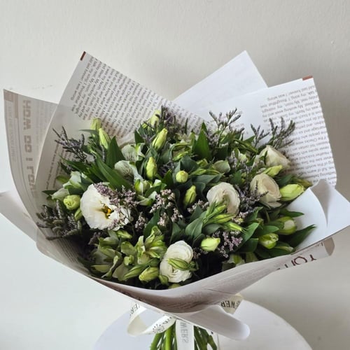 بوكية ورد استرميرا مع الاستومه