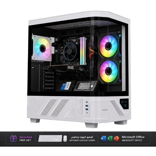 بي سي مكتبي i5-10400F GT 610 | رام 16 جيجا | SSD 5...