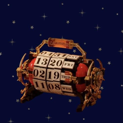 Vintage Blocks - Calendar
