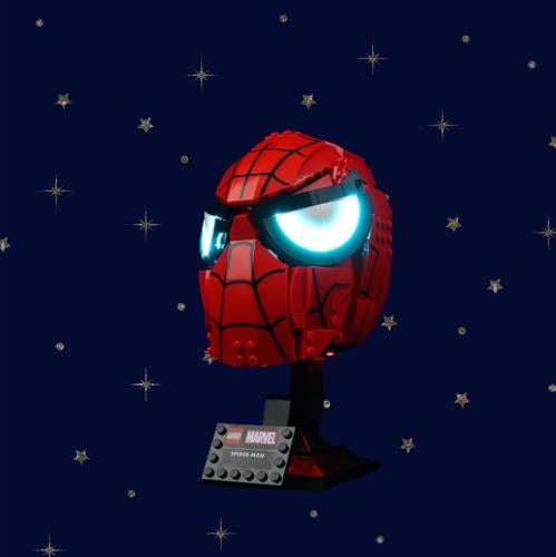 LED lights Spider man اضاءه