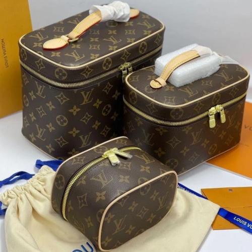 شنطة ميكب lv مع حفر حروفك الحفر على مقاس 23 فقط