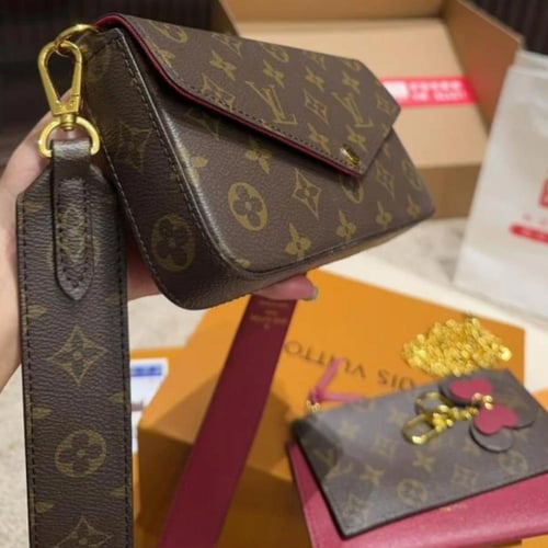 شنطة lv مع حفر حروفك