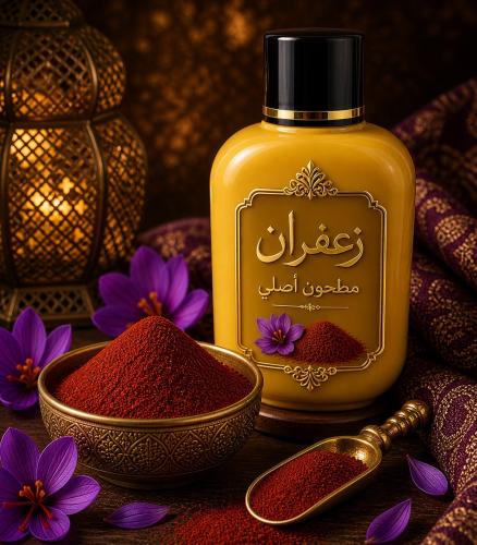 زعفران بودرة ( أصلي)