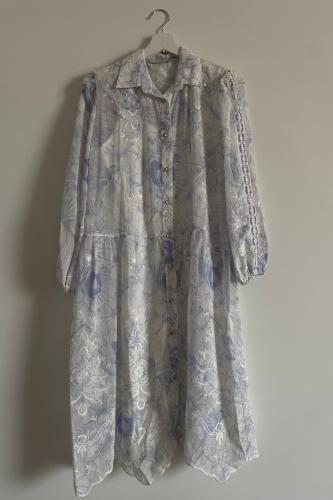 Baby blue dress