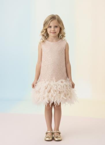 Feather dress