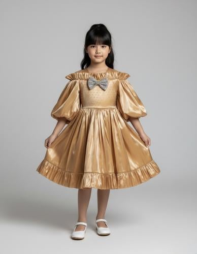 Golden dress