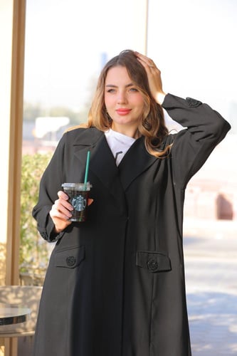 عباية قصة بليزر