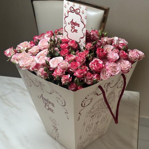 سلة الورد و الكرت