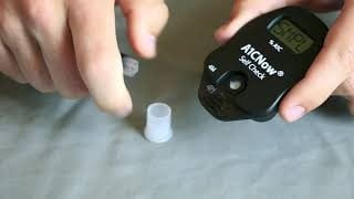 جهاز تحليل السكر التراكمي المنزلي- ٢ أشرطة اختبار