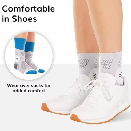 جوارب ضغط لتخفيف ألم القدمين والتورم لمرضى السكري.