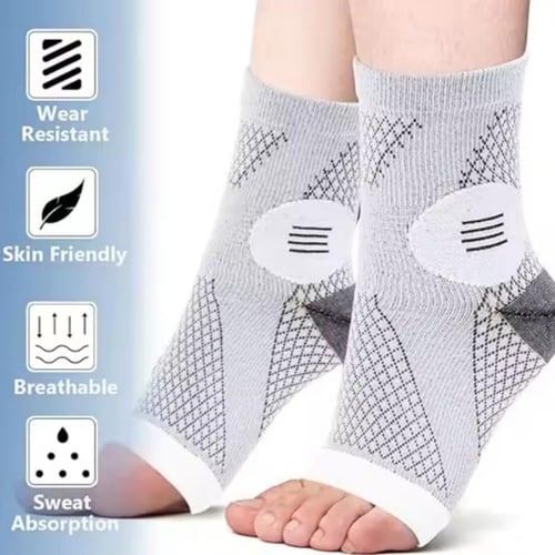 جوارب ضغط لتخفيف ألم القدمين والتورم لمرضى السكري.