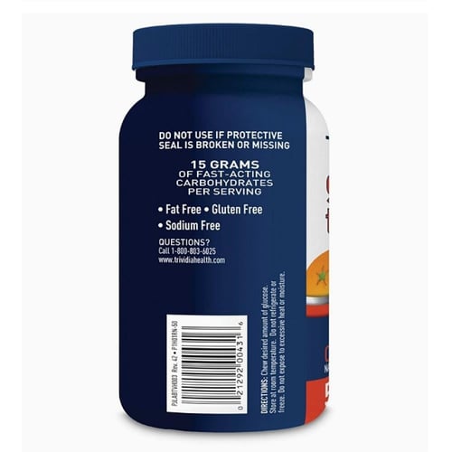 اقراص الجلوكوز بنكهات متنوعة - 50 حبة في العلبة