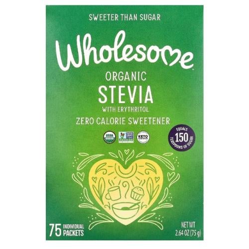 سكر ستيفيا عضوي - 75 كيس