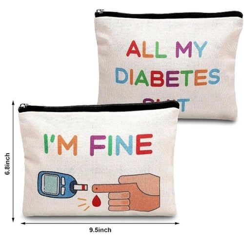 شنطه صغيره لحفظ مستلزمات السكري