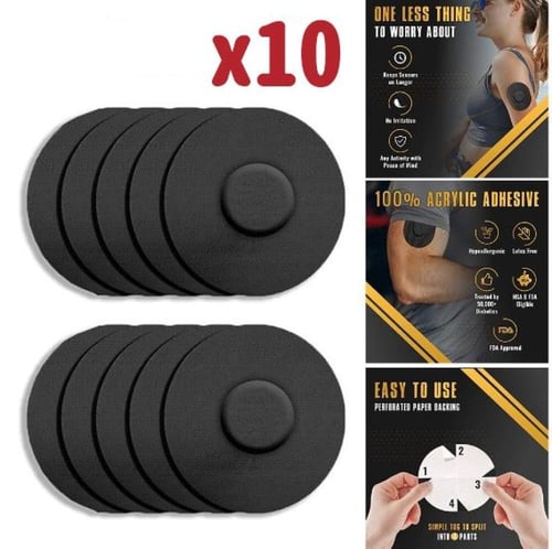 10 لصقات متعدد الألوان الحساسية لتثبيت سنسر فريستا...