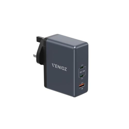 شاحن جداري G-Tab VWC140 بقوة 140 واط بمنفذي PD و U...