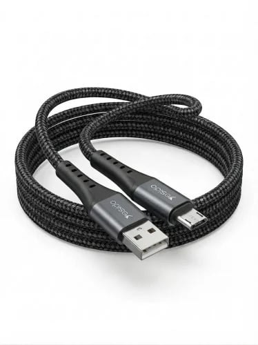 كابل شحن سريع Yesido مايكرو USB - طول 1.2 متر