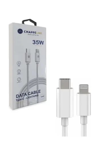كابل شحن سريع (Type-c إلى Lightning) قوة 35 واط وط...