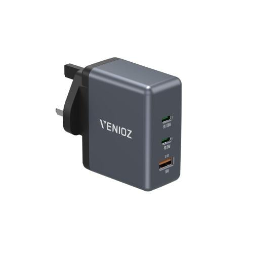 شاحن جداري G-Tab VWC100 بقوة100 واط بمنفذي PD و US...