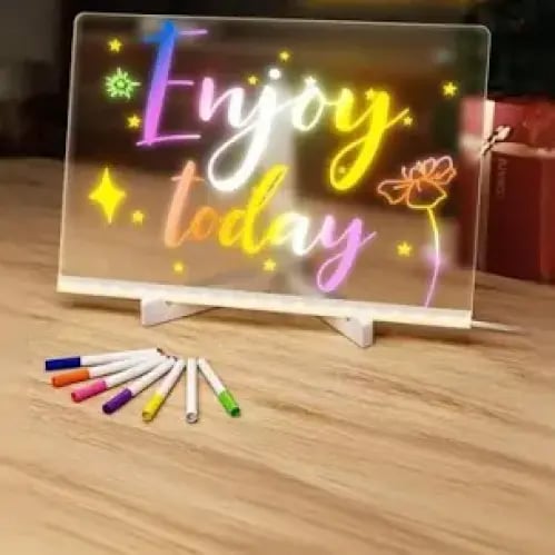 سبورة ضوئية (LED Light Board)