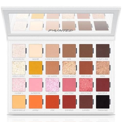 Painted BASIC CANVAS PALETTE face & eye palette