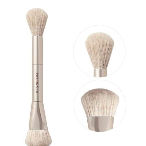 PATRICK TA Dual Ended Precision Blush Brush