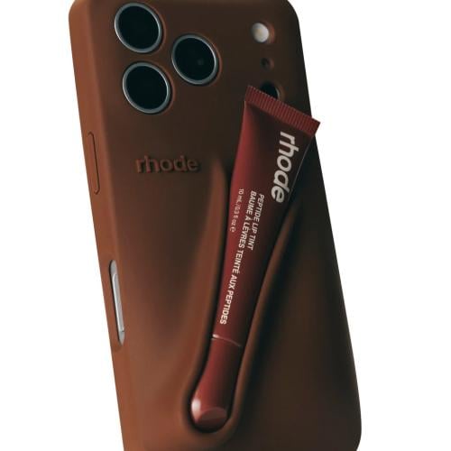 Rhode lip case bronze فوري