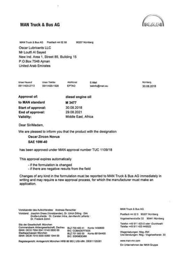 زيت محرك ديزل و بنزين تخليقي بالكامل للاداء الشاق...