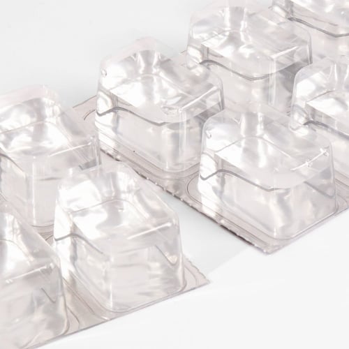 كرتون مكعبات ماء جاهزة للتجميد