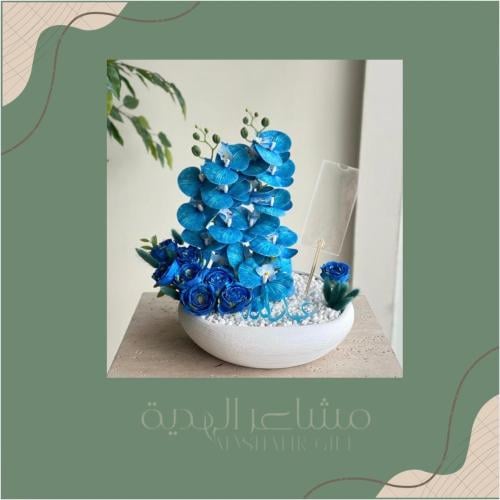 اوركيد صناعي ازرق