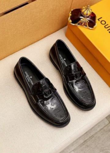 شوز لويس فيتون اسود رسمي