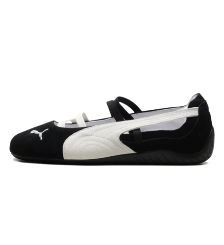 PUMA Speedcat Ballet "Black/White" ballet flats