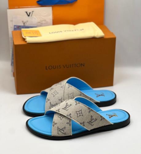 حذاء لويس فيتون ازرق