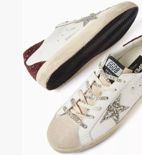 Golden Goose Super-Star distressed-finish