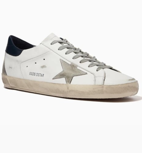 Golden Goose Super-Star distressed-finish